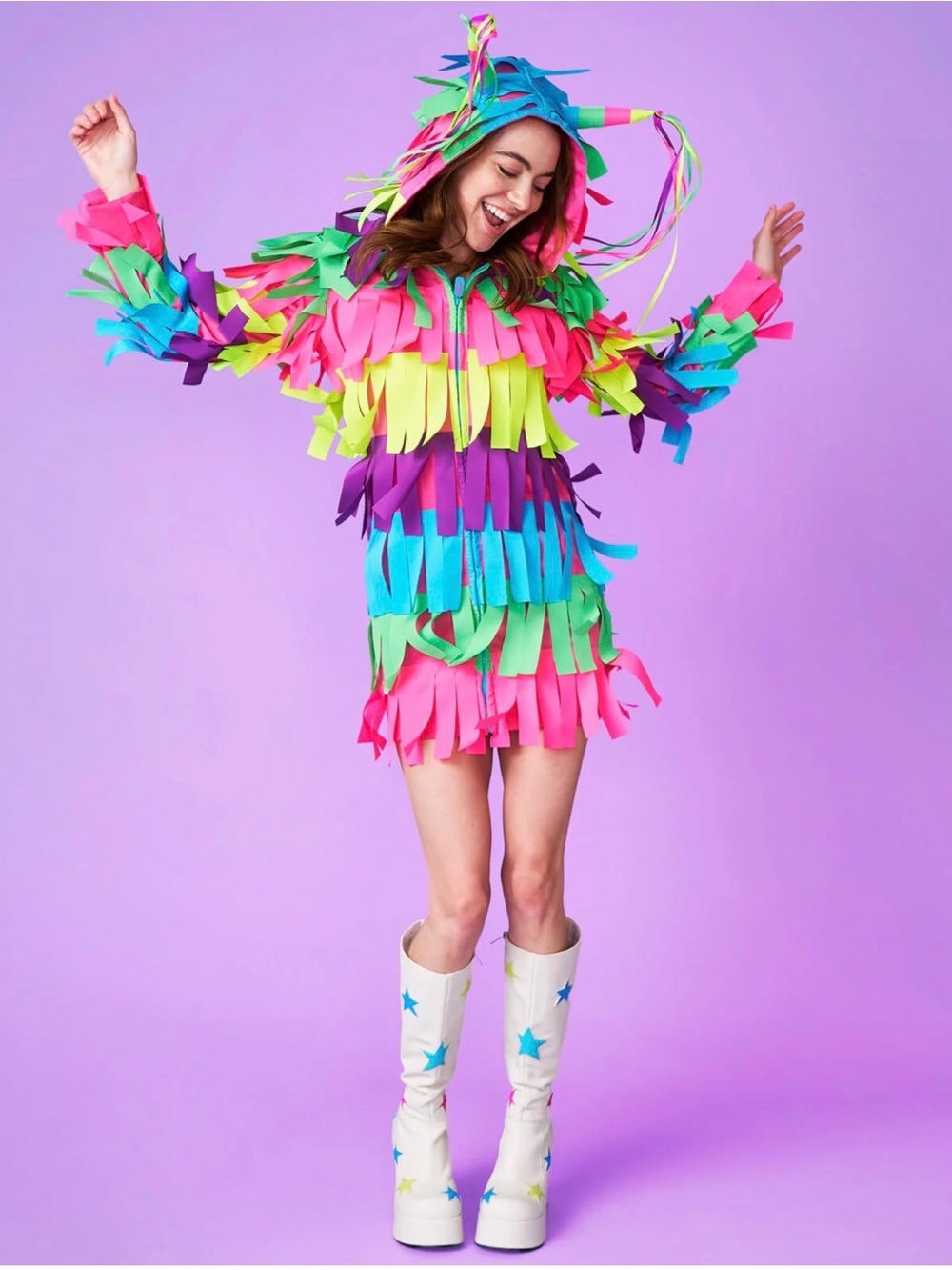 NWT Girls Large Tipsy Elves Piñata costume dress